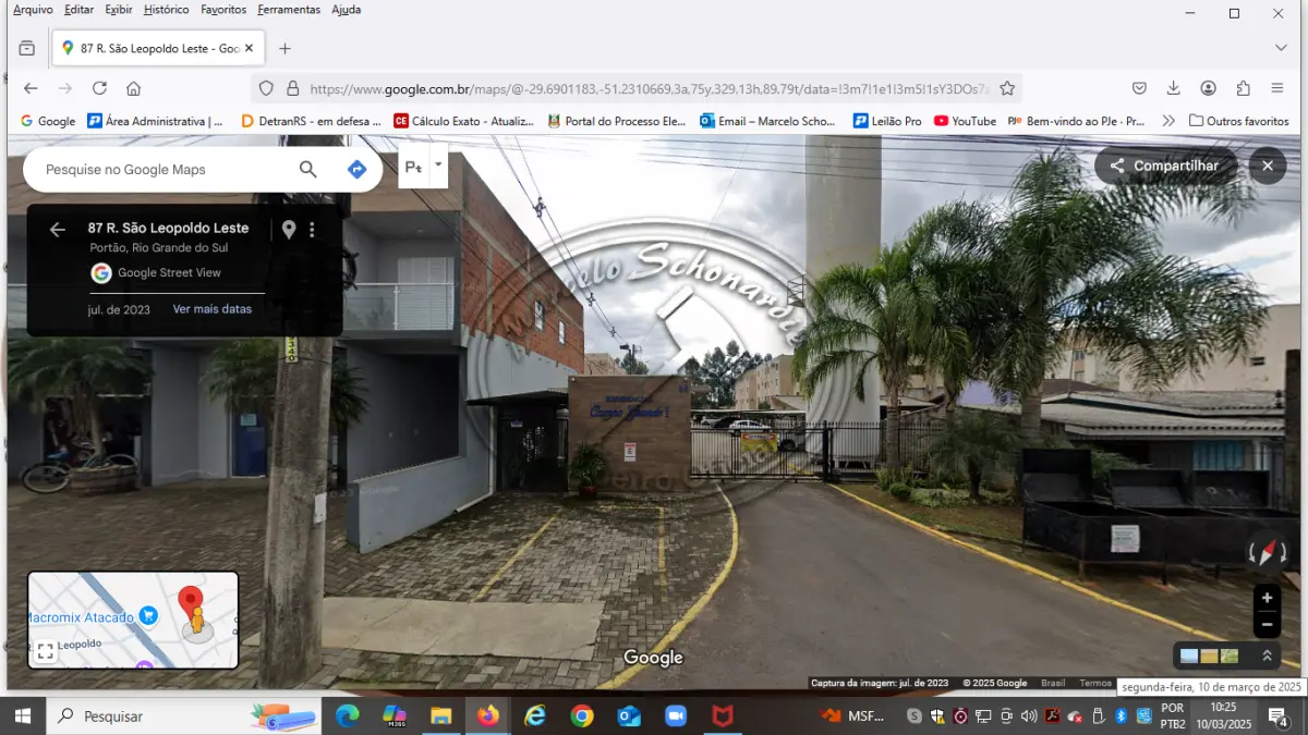 LOTE 001 - A VAGA ESTACIONAMENTO Nº 86 "RESIDENCIAL CAMPO GRANDE A" RUA SÃO LEOPOLDO LESTE,  Nº 85, CENTRO, PORTÃO- RS
