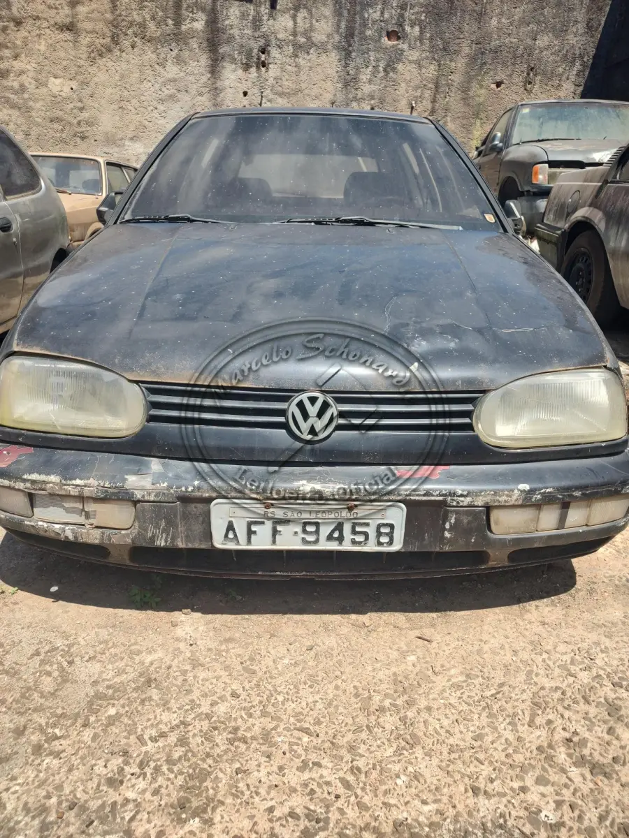 LOTE 001 - 01 VEÍCULO VW/ GOLF GL ANO/ MODELO  /1995/ 1995 PLACAS AFF-9458