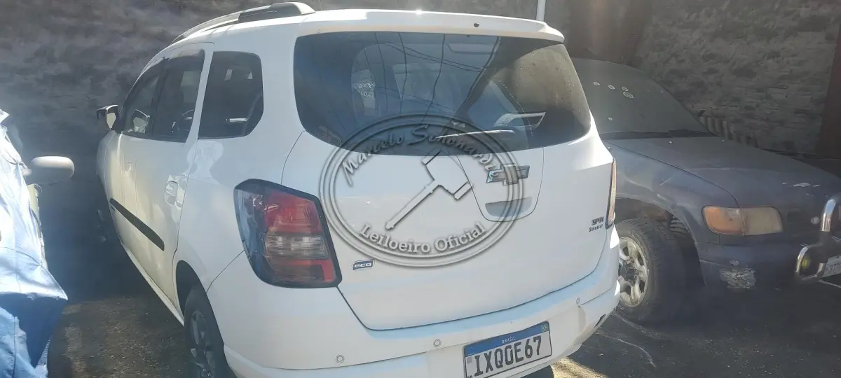 LOTE 001 - 01 CHEV/ SPIN 1.8L AT LT ADV. PLACAS IXQ0E67, ANO/ MOELO 2016/ 2017