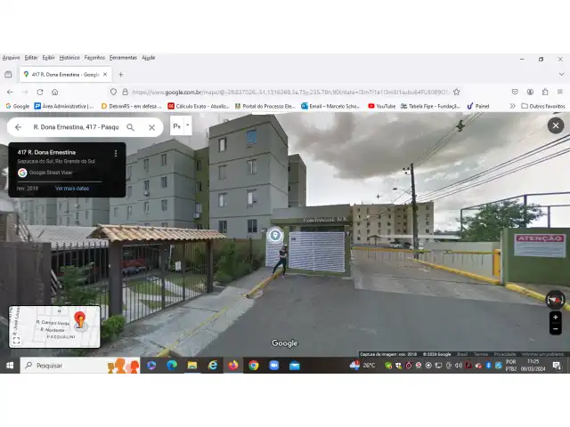 O APARTAMENTO Nº 301, BLOCO 20, CONDOMINIO NICOLAU KUHN,  RUA DONA ERNESTINA, 417, AP. 301, BLOCO 20, PASQUALINI, SAPUCAIA DO SUL- RS