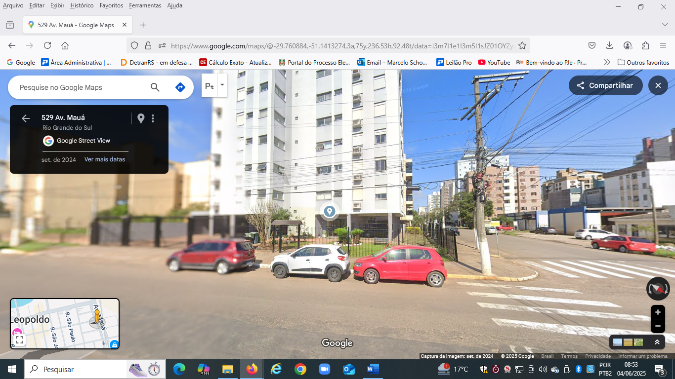 01 APARTAMENTO Nº 704 DO EDIFICIO JARDIM DES ROSES, 529, CENTRO, SÃO LEOPOLDO- RS, localizado em São Leopoldo - RS