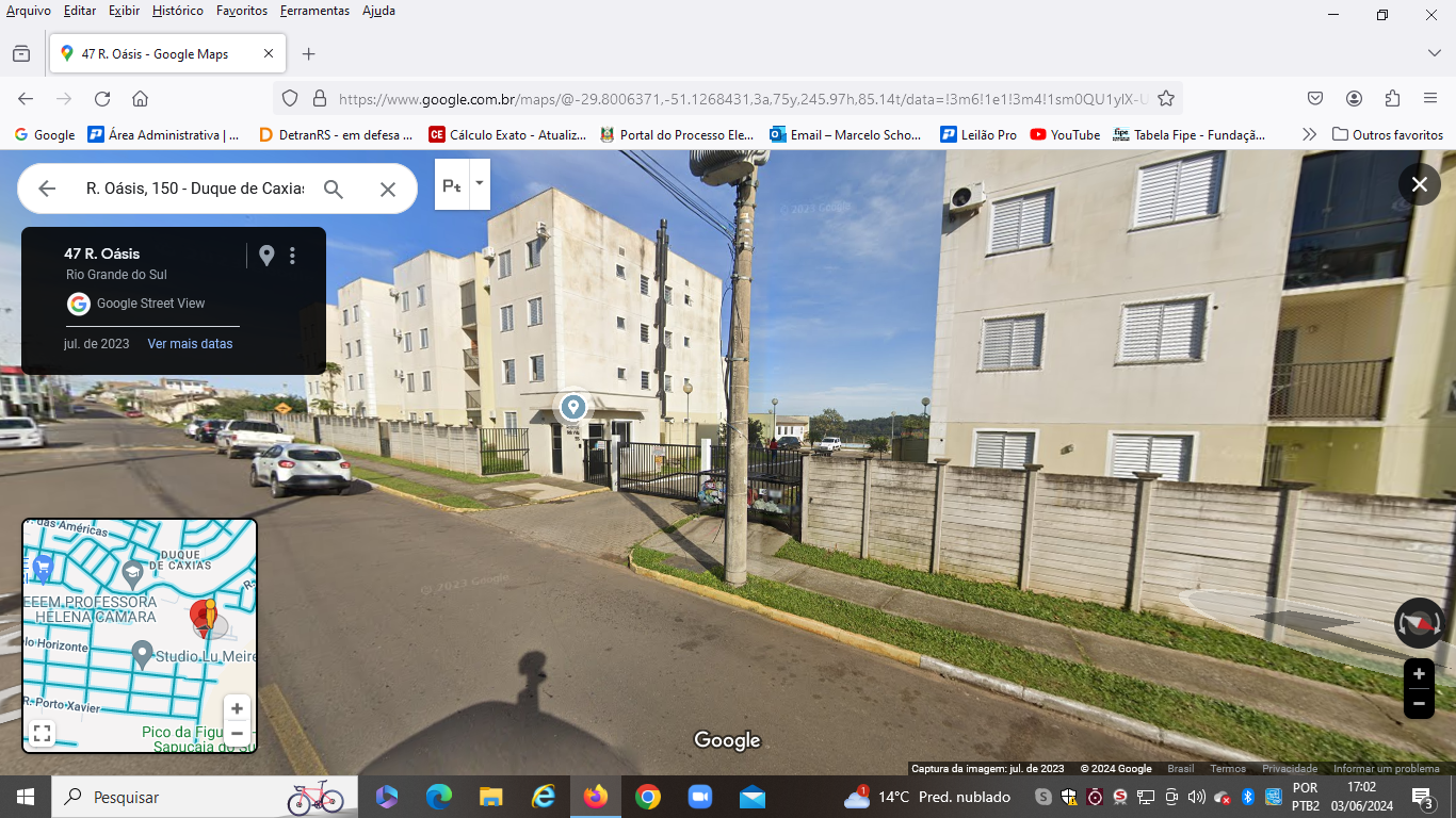 Imagem do imóvel O Apartamento Nº 44 Bloco O, Residencial Dique De Caxias, Rua Oásis, 150, Dique De Caxias, São Leopoldo- Rs